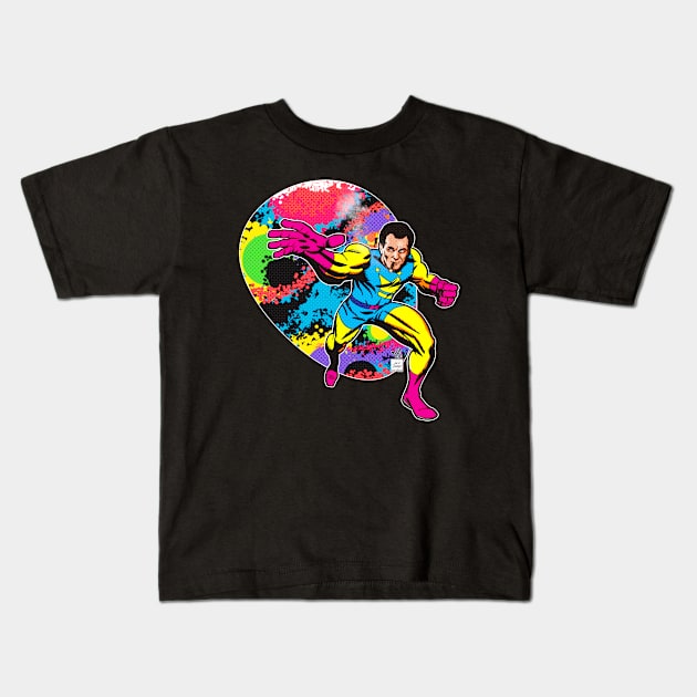 King Kirby: Master of the Multiverse Kids T-Shirt by Doc Multiverse Designs